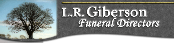L.R.
                  Giberson Funeral Directors